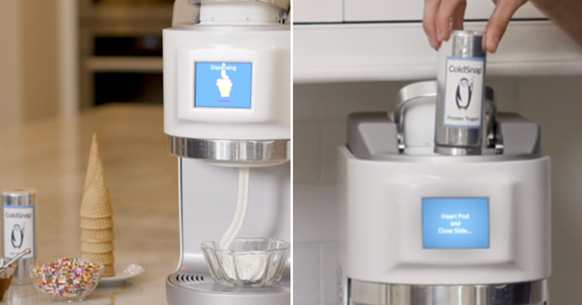 Keurig like ice online cream maker