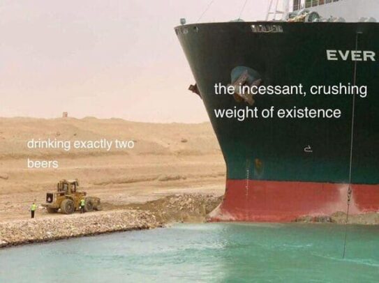 20 Funny Memes About The Ship Stuck In The Suez Canal